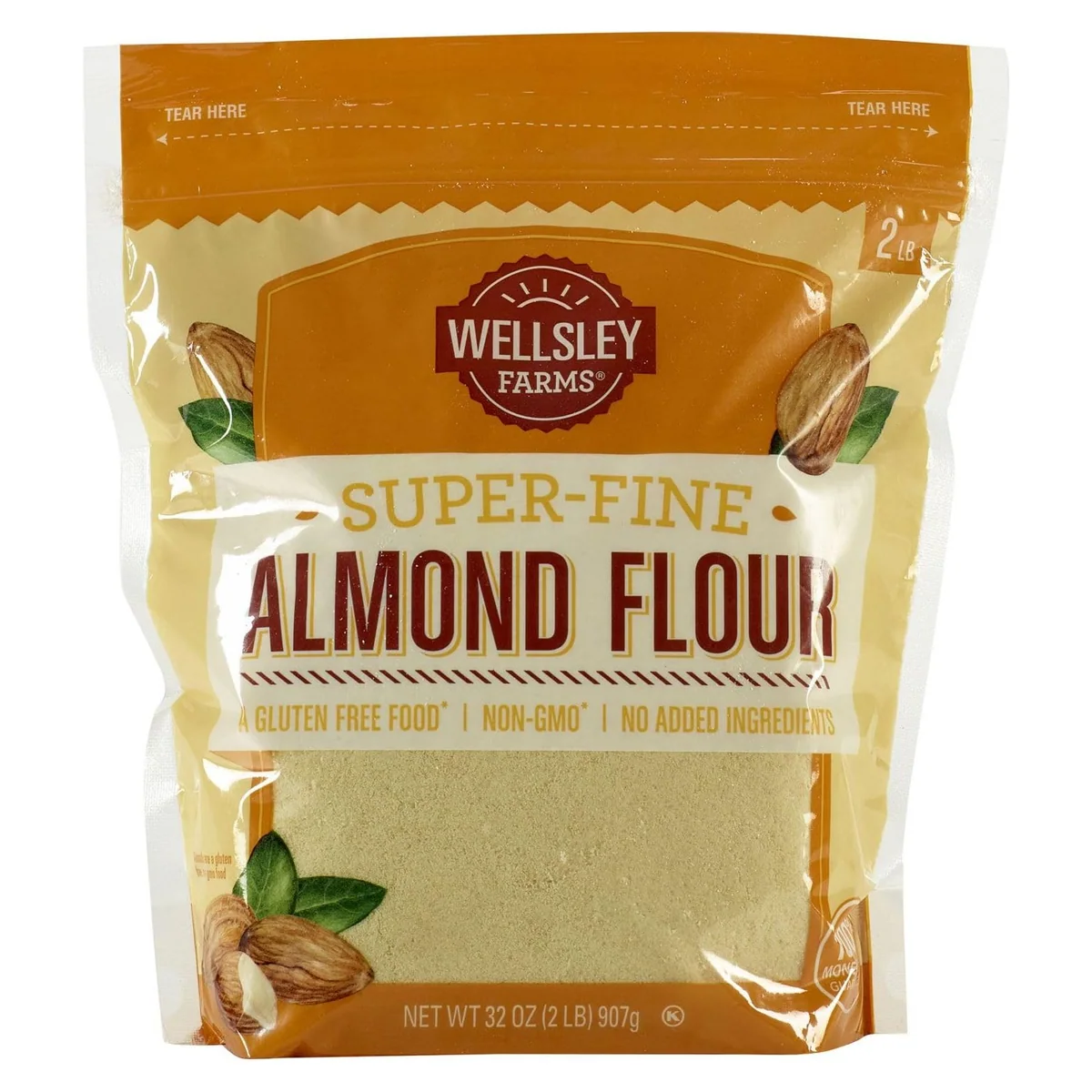 Wellsley Farms Super-Fine Almond Flour, 2 lb bag