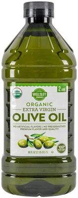 Wellsley Farms Organic Extra Virgin Olive Oil, 2 L bottle
