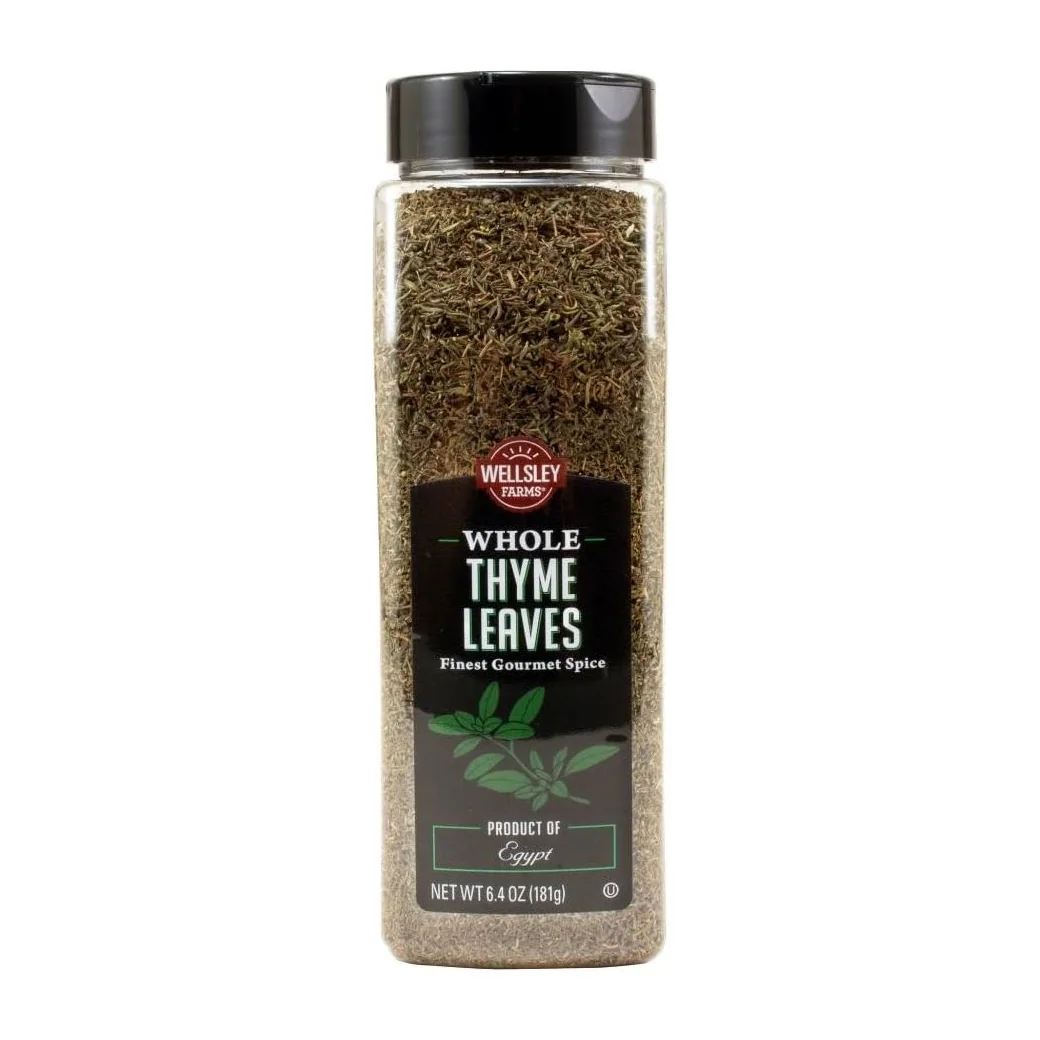 Wellsley Farms Thyme Leaves, 6.4 oz shaker